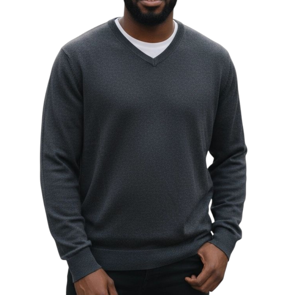 Eddie Bauer Cashmere Blend V-Neck Sweater